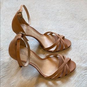 Schutz Heel with ankle strap